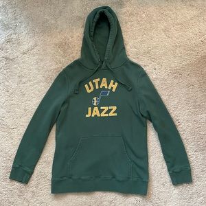 NBA Fanatics Utah Jazz Green Hoodie